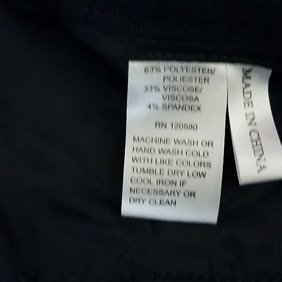 NWT AMANDA CHELSEA STRETCH DRESS PANTS. SIZE 12 - Picture 4 of 8